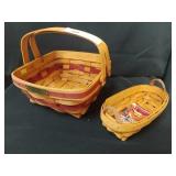2 Longaberger Baskets