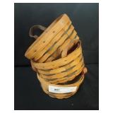 3 Longaberger Baskets