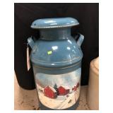 Vtg. Milk Can