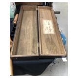 Vtg. Wooden Box