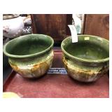 2 Pottery Vtg. Jarineers