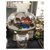 Hand Painted Opaque Lamp