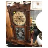 Vtg. 8 Day Mantel Clock