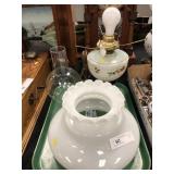 Electric Lamp with Black Base