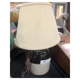 Stoneware Jug Lamp