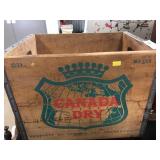 Vintage Canada Dry Beverage Crate