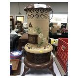 Vtg. Painted Kerosene Heater
