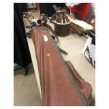 Vtg. Folding Cot, Golf Clubs