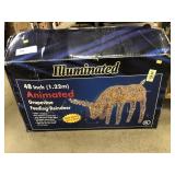 Animated Grapevine Feeding Deer