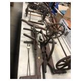 Selection of Vtg. Wagon Parts