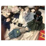 Selection of Collectible Dolls
