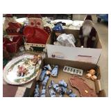Selection of Santa and Christmas Collectibles