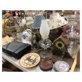 Selection of Lighting and Baskets