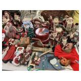Large Selection of Santa Figurines