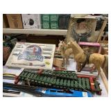 Selection of Trains, Christmas Fencing