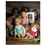 Box of Collectible Dolls