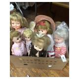 Selection of Collectible Plastic Dolls