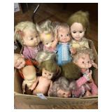 Selection of Collectible Plastic Dolls