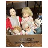 Plastic and Cloth Dolls