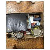 Selection of Linens, Craft, and Sewing Items