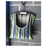 Vintage Wooden Clothespins and Tote