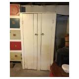 2-Door Wooden Farm Cabinet