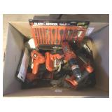 Box Lot Black and Decker Drill Bits