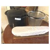 Canner, Ironing Board, Ice Bucket