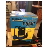 Chicago 1/2 HP Sump Pump in Box
