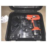 Black and Decker Cordless Drill In Case