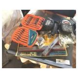 Tray Lot Black and Decker Bit Sets