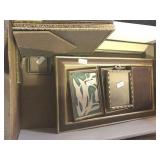 3 Boxes Baskets and Picture Frames