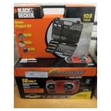 Black and Decker 18V Radio and Bit Set