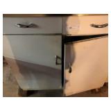 Vintage Metal Base Cabinet