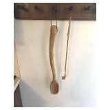 Large Wooden Spoon and Back Scratcher