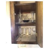 3 Shelves Glassware, Insulated Mug, etc.