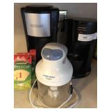 Coffee Makers and Canisters