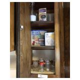 3 Shelves- Juicer, Peppermill, Measures, etc.