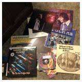 Selection of 8 Tracks and Records