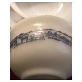 3 Glasbake Nesting Bowls