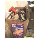 Box Lot Flashlights, Exercise Equipment, Decor