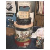 Advertising Tins, Home Decor, Brushes and Flag