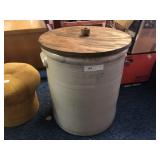25-Gallon Stoneware Crock