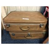 Vintage 2-Piece Luggage Set