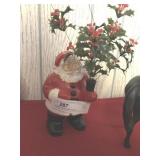 Vintage Plastic Santa Clauses