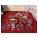 16-Piece Hobnail Glass Set