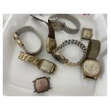 8 Vtg. Mens Wrist Watches