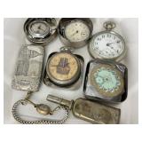Vtg. Pocket Watches, etc.
