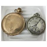 2 Gold Filled Pocket Watches