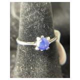 14K Star Sapphire Ring